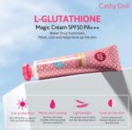 ⁦واقي شمس ومبيض فوري من كاثي دول Cathy Doll L‑Glutathione Magic Cream SPF 50 PA+++🇹🇭⁩ - الصورة ⁦3⁩